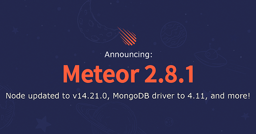Meteor 2.8.1