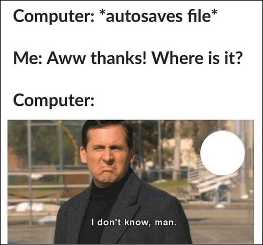 autosave