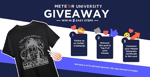 Meteor University Third Giveaway