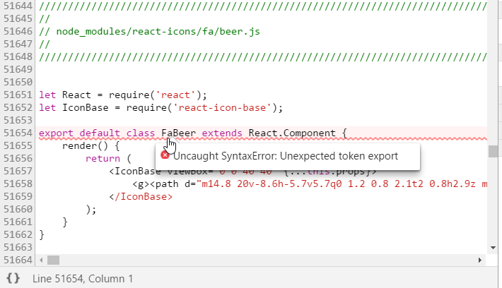 Importing Es6 Npm Package - Syntax Error: Unexpected Token Export - Help -  Meteor.Js Forums